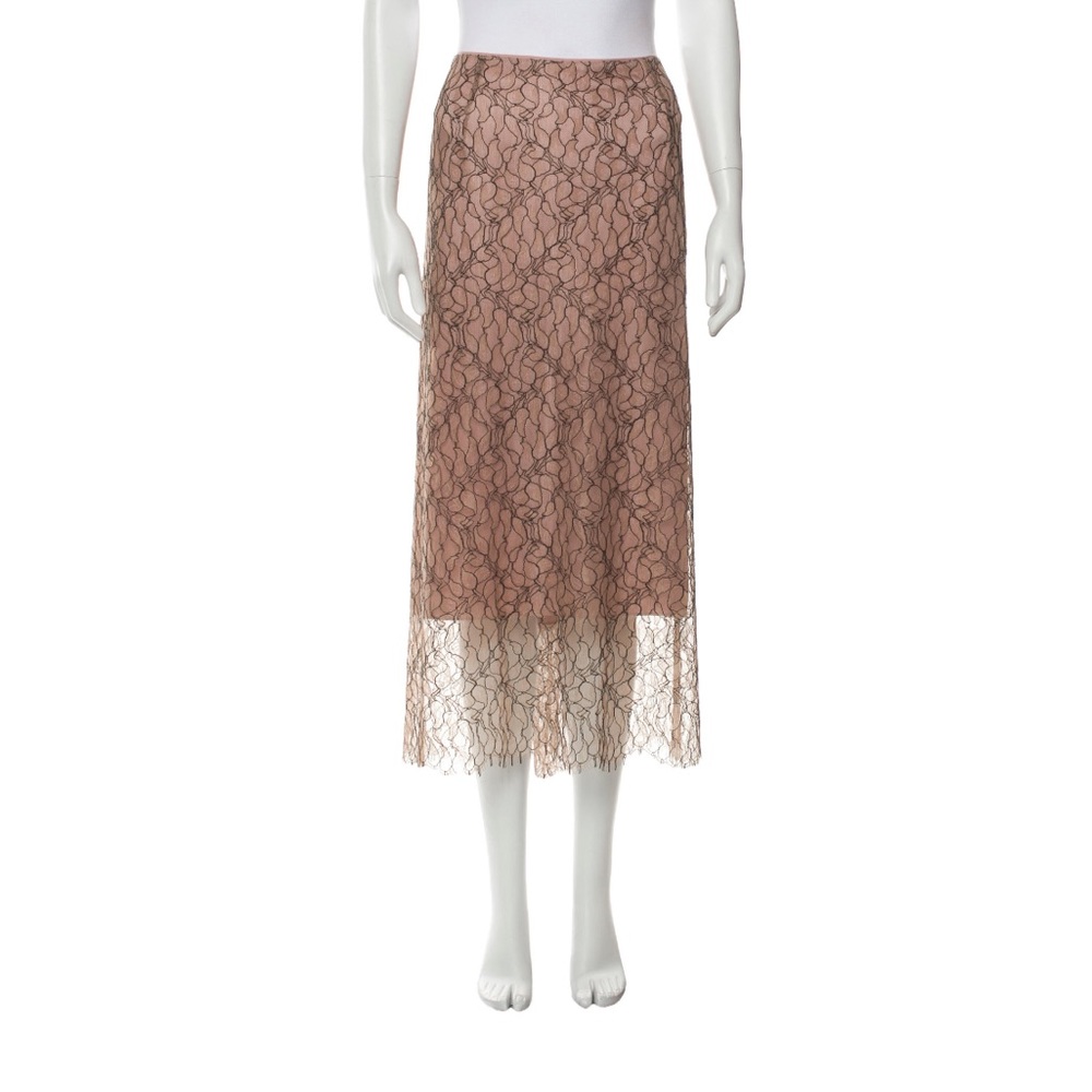 Vince
Lace Pattern Midi Length Skirt